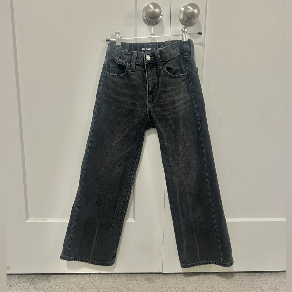 Old navy baggy wide leg jean size 8 in girls